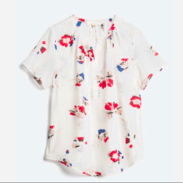 Fun2fun Gregor Split Neck Blouse